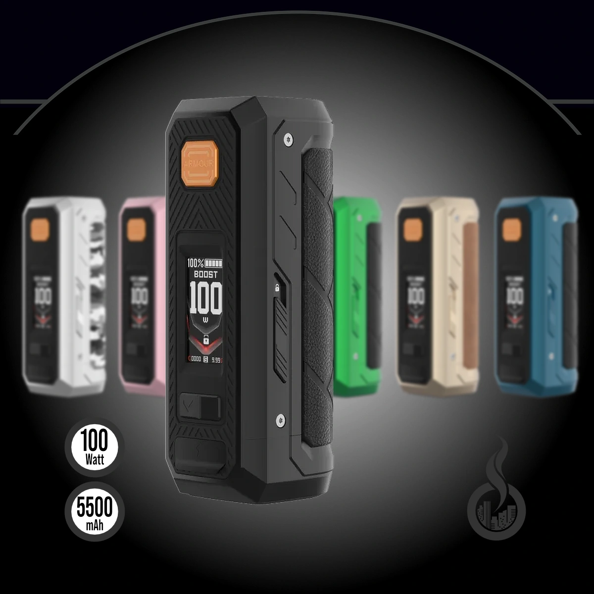 Vaporesso Armour ULTRA Akkuträger Mod SW18714 Farbe Schwarz Bild 1
