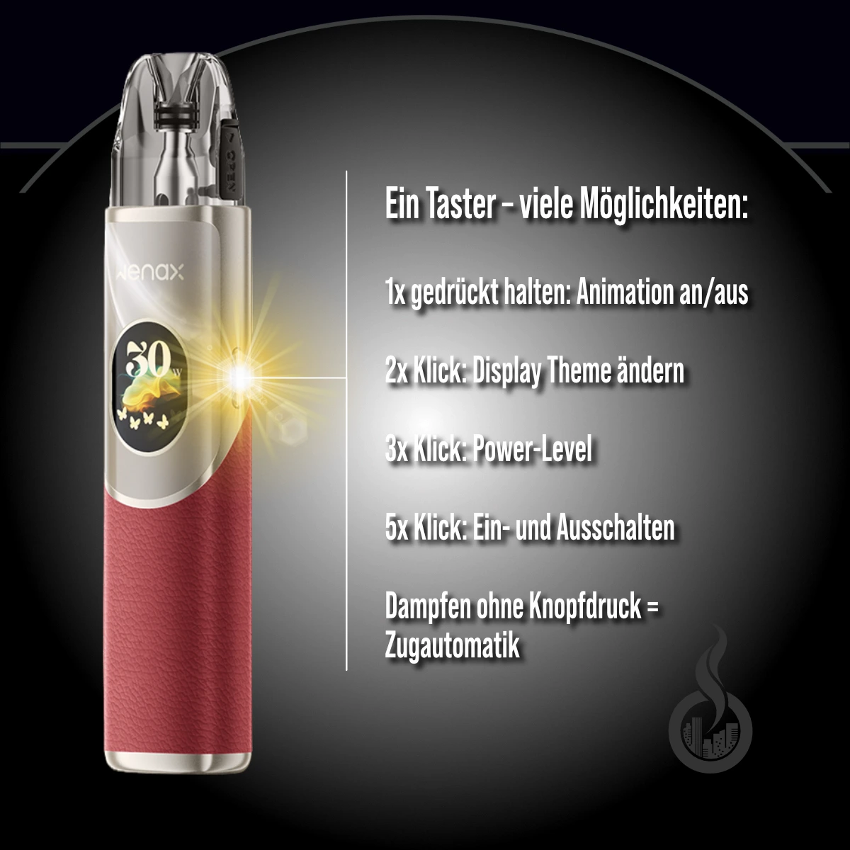 GeekVape Wenax Q2 Pod Starter Kit SW18568.2 Bild 12