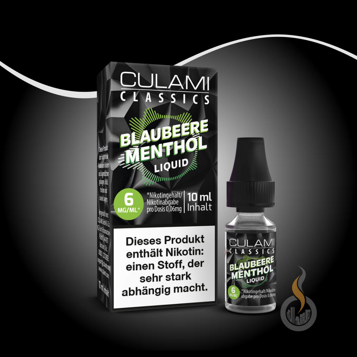Culami Classics Blaubeere Menthol Liquid - 10 ml
