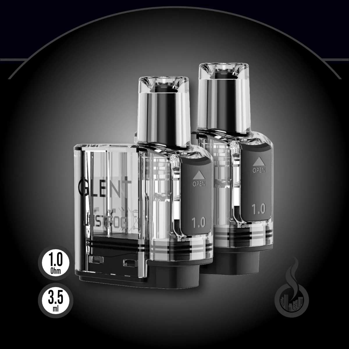 2x Justfog Glent Pod-Coils - 3.5 ml SW18259 Widerstand 1.0 Ω (Ohm) Bild 1