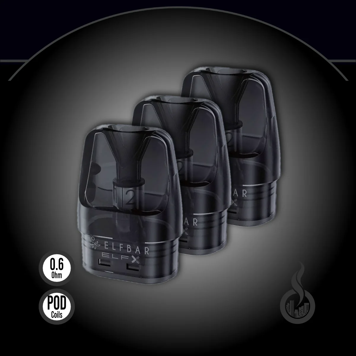 3x Elfbar ELFX Dual Mesh Pod SW18282 Widerstand 0.6 Ω (Ohm) Bild 1
