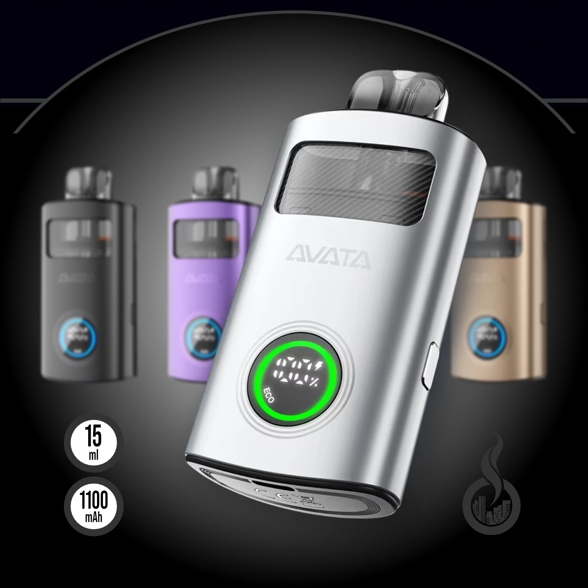 Aspire AVATA Starter Kit - 15 ml SW18599.1 Farbe Silber Bild 1