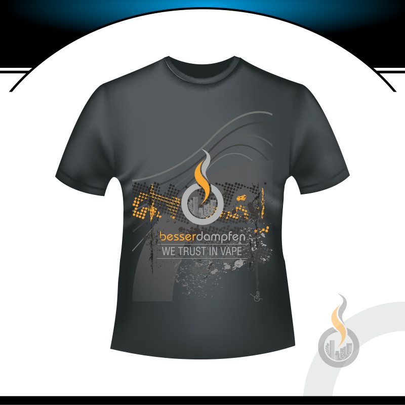 besser T-SHIRT - WE TRUST IN VAPE - Herren SW15170.1 Bild 1