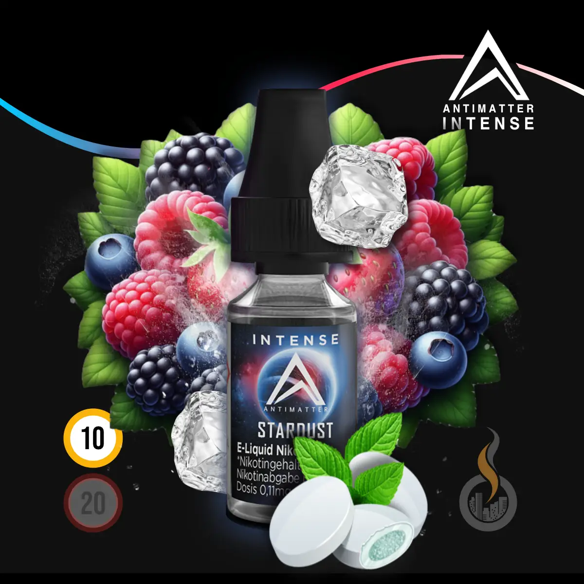 ANTIMATTER INTENSE Stardust Nikotinsalz Liquid 10 ml SW18374 Nikotinstärke wählen: 10 mg (NIKOTINSALZ) Bild 1