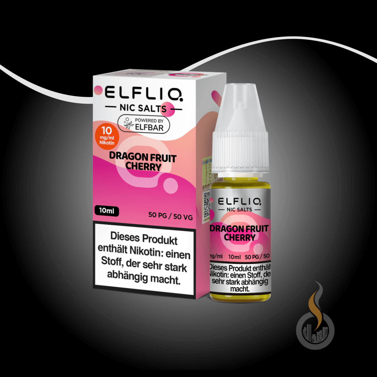 ELFLIQ by Elfbar Dragon Fruit Cherry Nikotinsalz Liquid - 10 ml