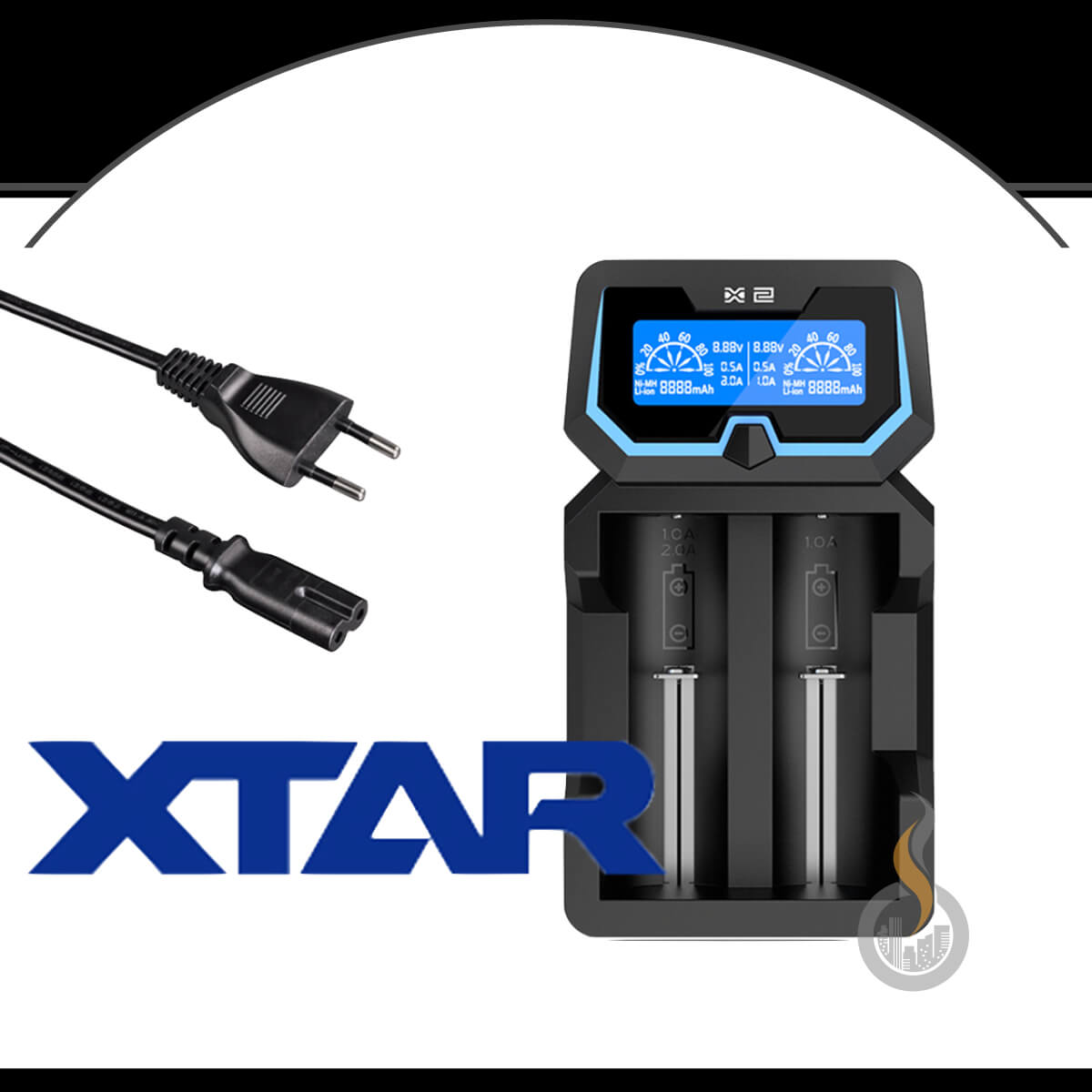 Xtar X2 Ladegerät für zwei Akkus (2-Schacht) SW17478 Bild 4