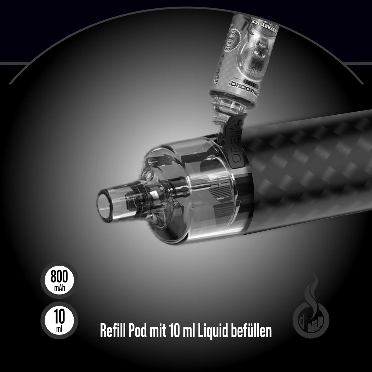 GOBAR Tornado 10000 Vape Kit SW18433 Bild 6