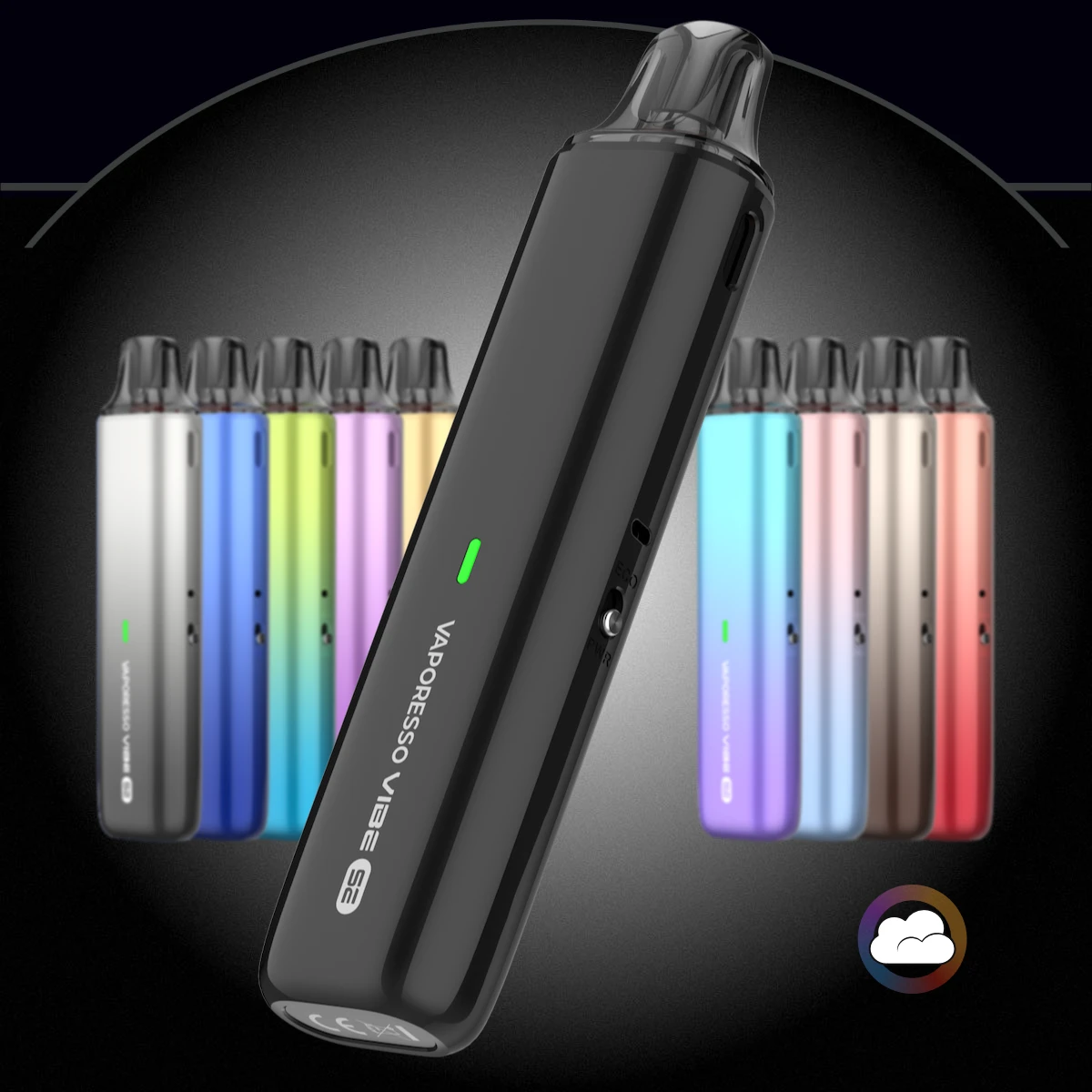 Vaporesso Vibe SE Starter Kit - 1100 mAh SW18715 Farbe Schwarz Bild 1