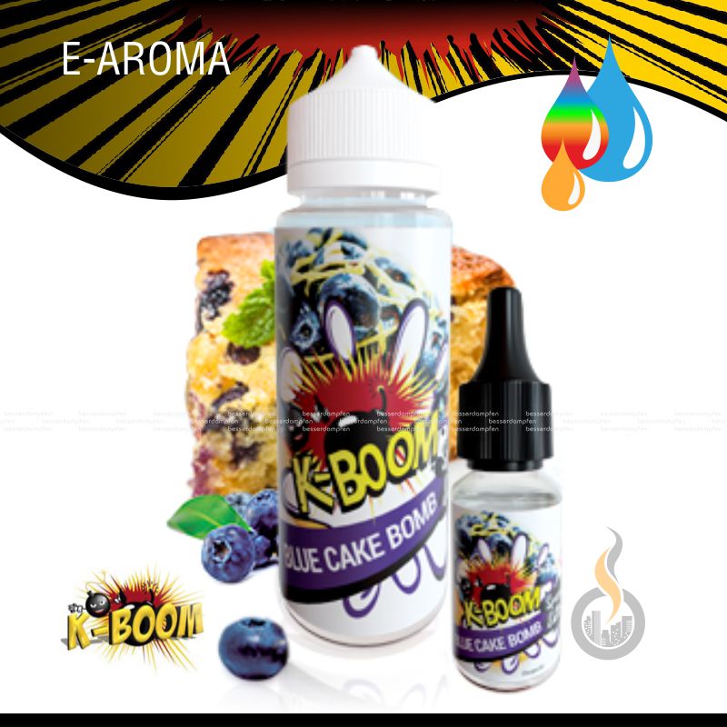 K-BOOM Blue Cake Bomb Aroma SW15981 Bild 1