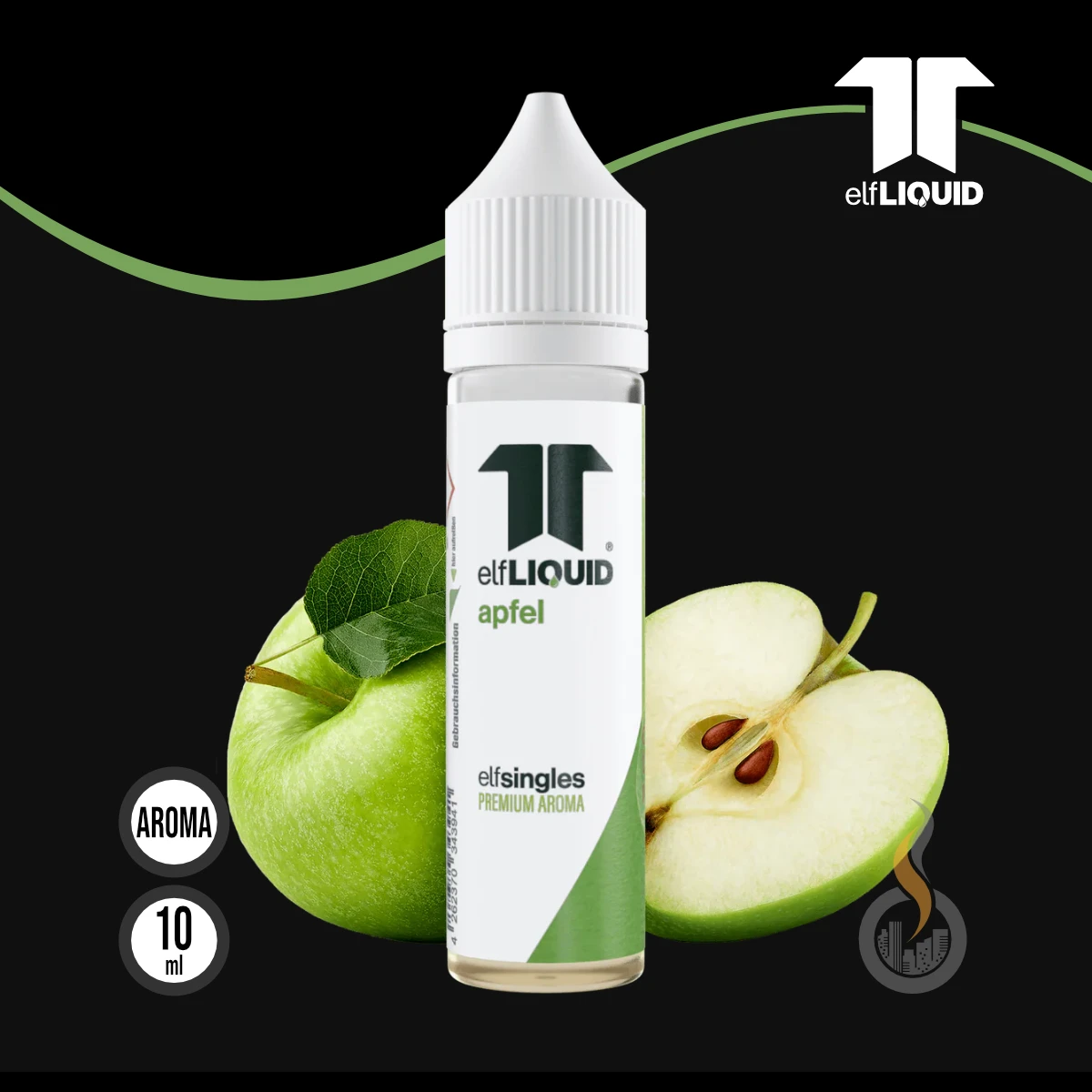 elf LIQUID Longfill Aroma Apfel - 10 ml SW18697 Bild 1
