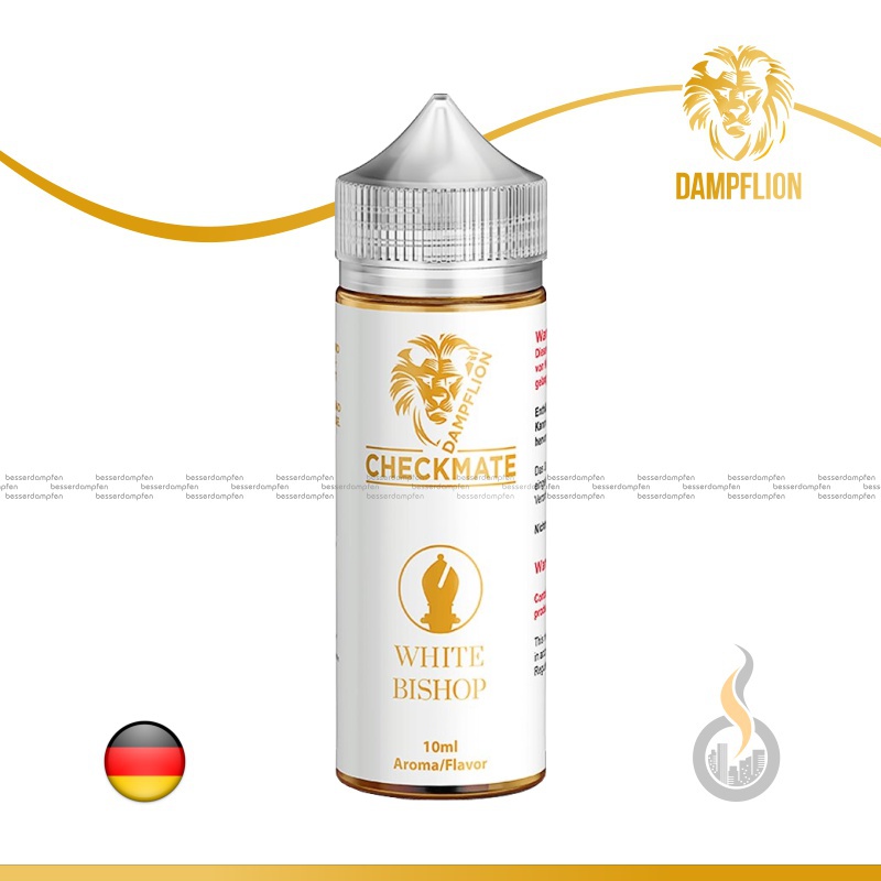 DAMPFLION CHECKMATE White Bishop Aroma - 10 ml SW16457 Bild 1