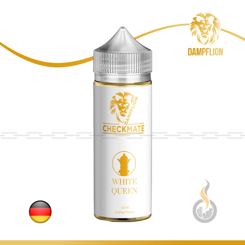 DAMPFLION CHECKMATE White Queen Aroma - 10 ml SW16187 Bild 1