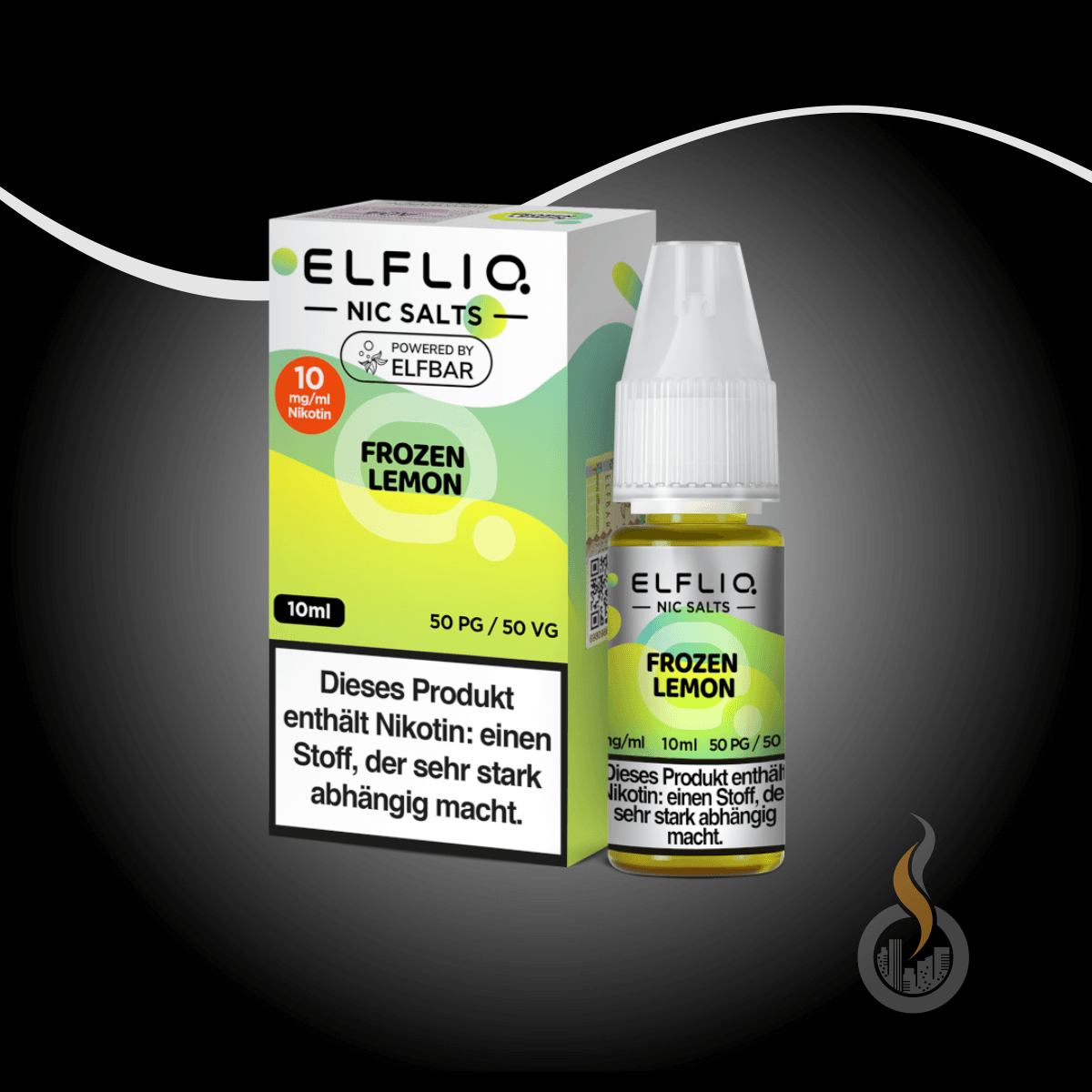 ELFLIQ by Elfbar Frozen Lemon Nikotinsalz Liquid - 10 ml