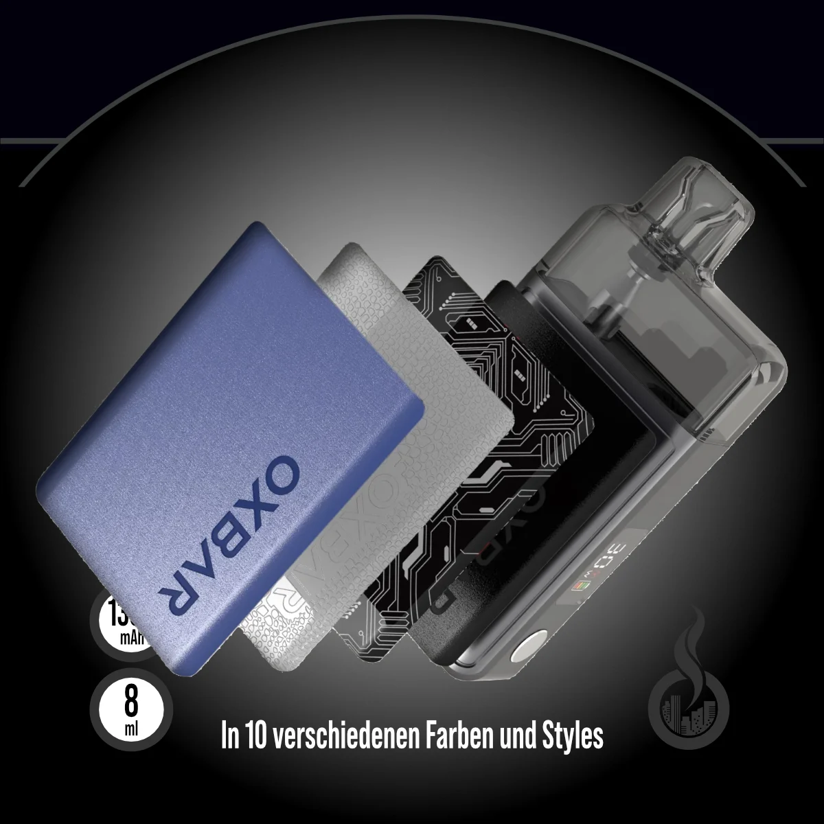 OXBAR Oxpod Elite Kit Pod System - 1300 mAh SW18523.7 Bild 14