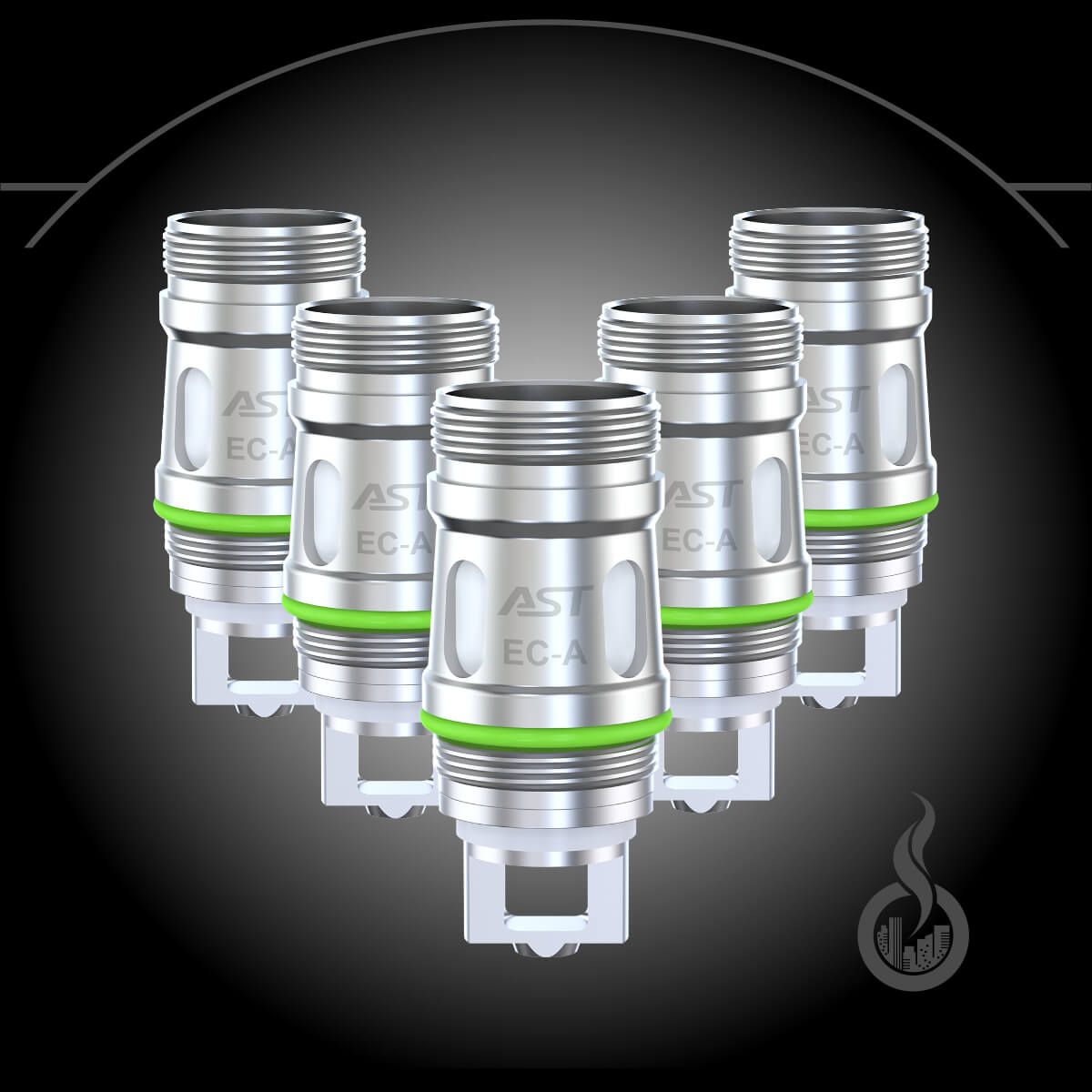 5x Eleaf EC-A Coil Verdampferkopf SW17273 Bild 1