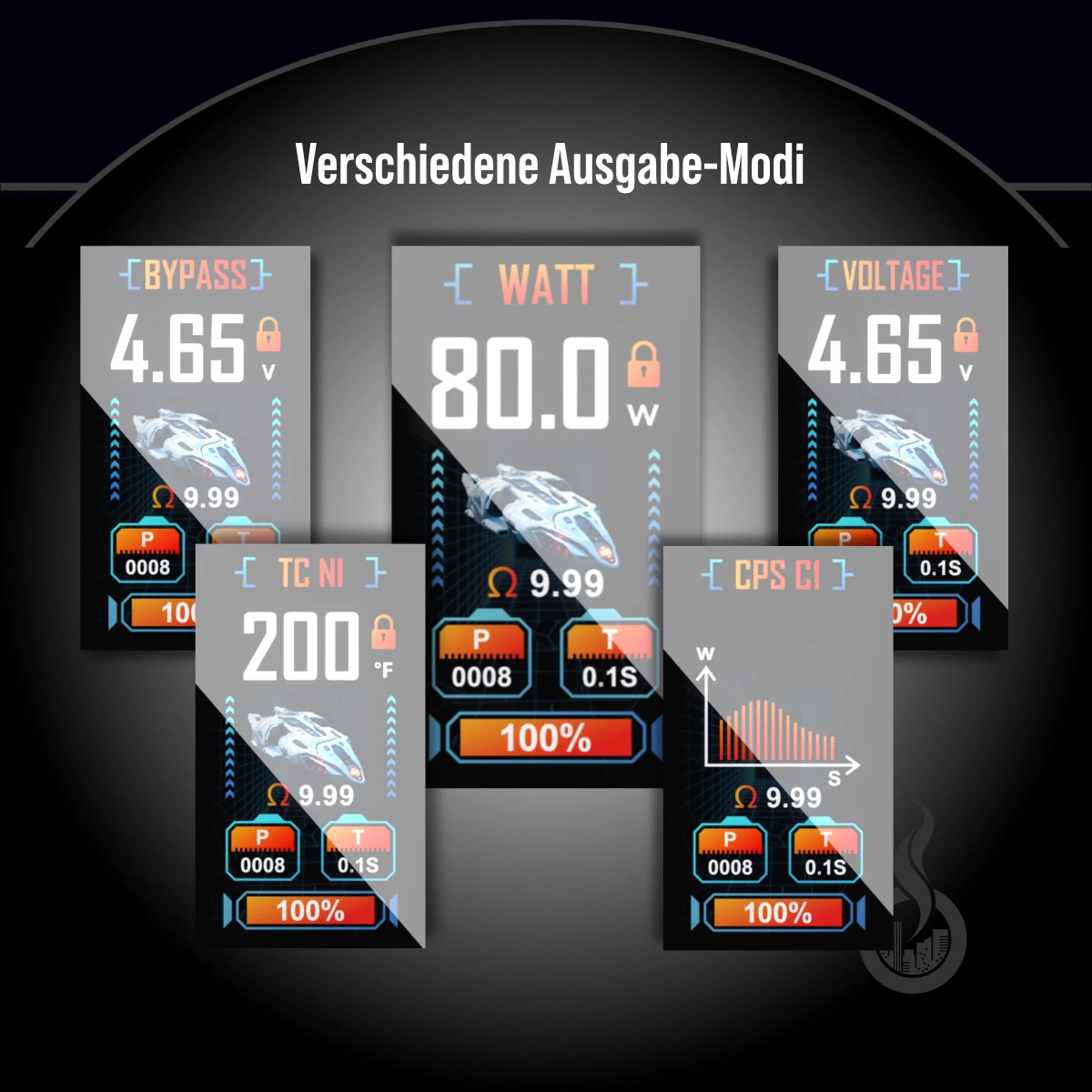Aspire Nautilus Zelos X80 Starter Kit SW18598.3 Bild 14