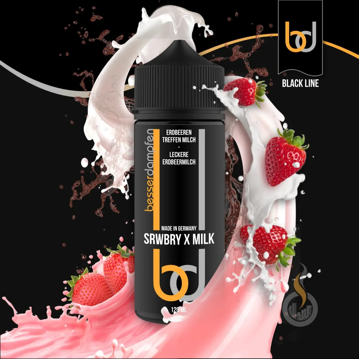 bd SRWBRY X MILK Aroma - 10 ml SW16777 Bild 1