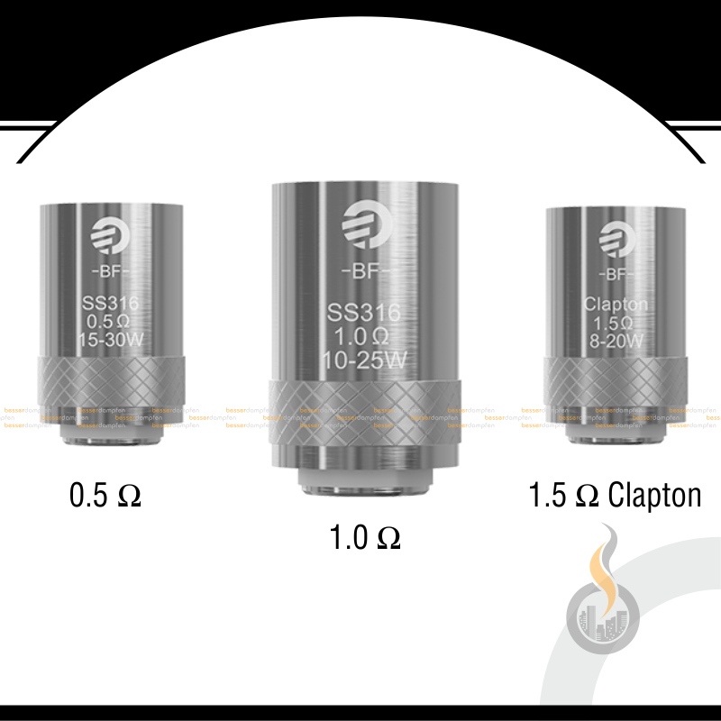 5x Joyetech CUBIS BF SS316 Clapton Ersatz Coils SW14427.2 Bild 1