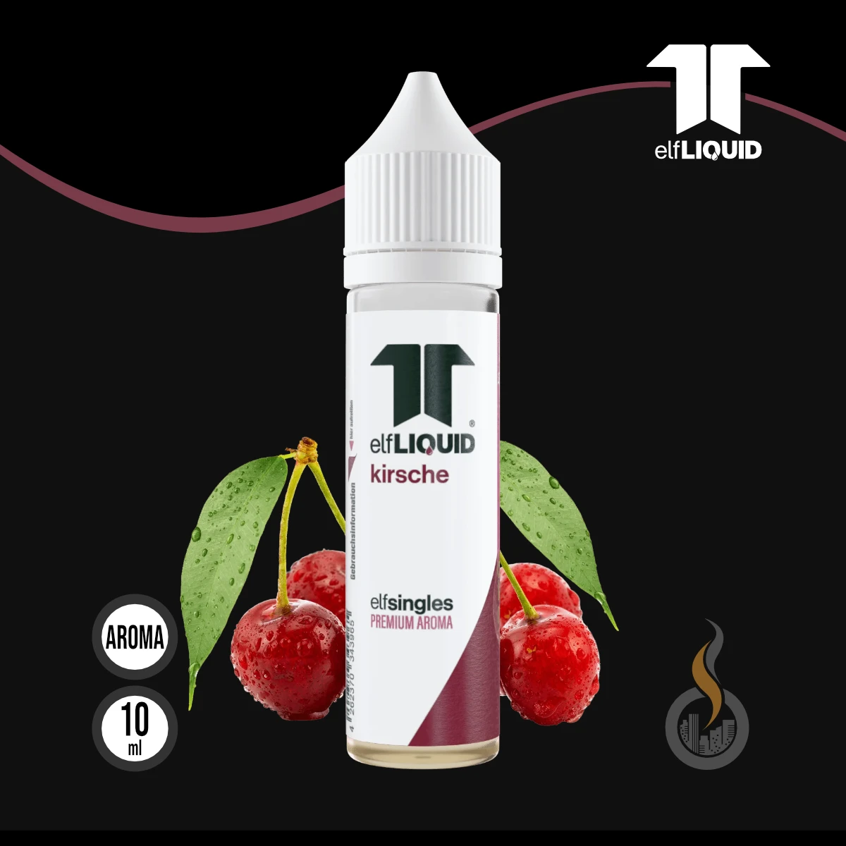 elf LIQUID Longfill Aroma Kirsche - 10 ml SW18704 Bild 1