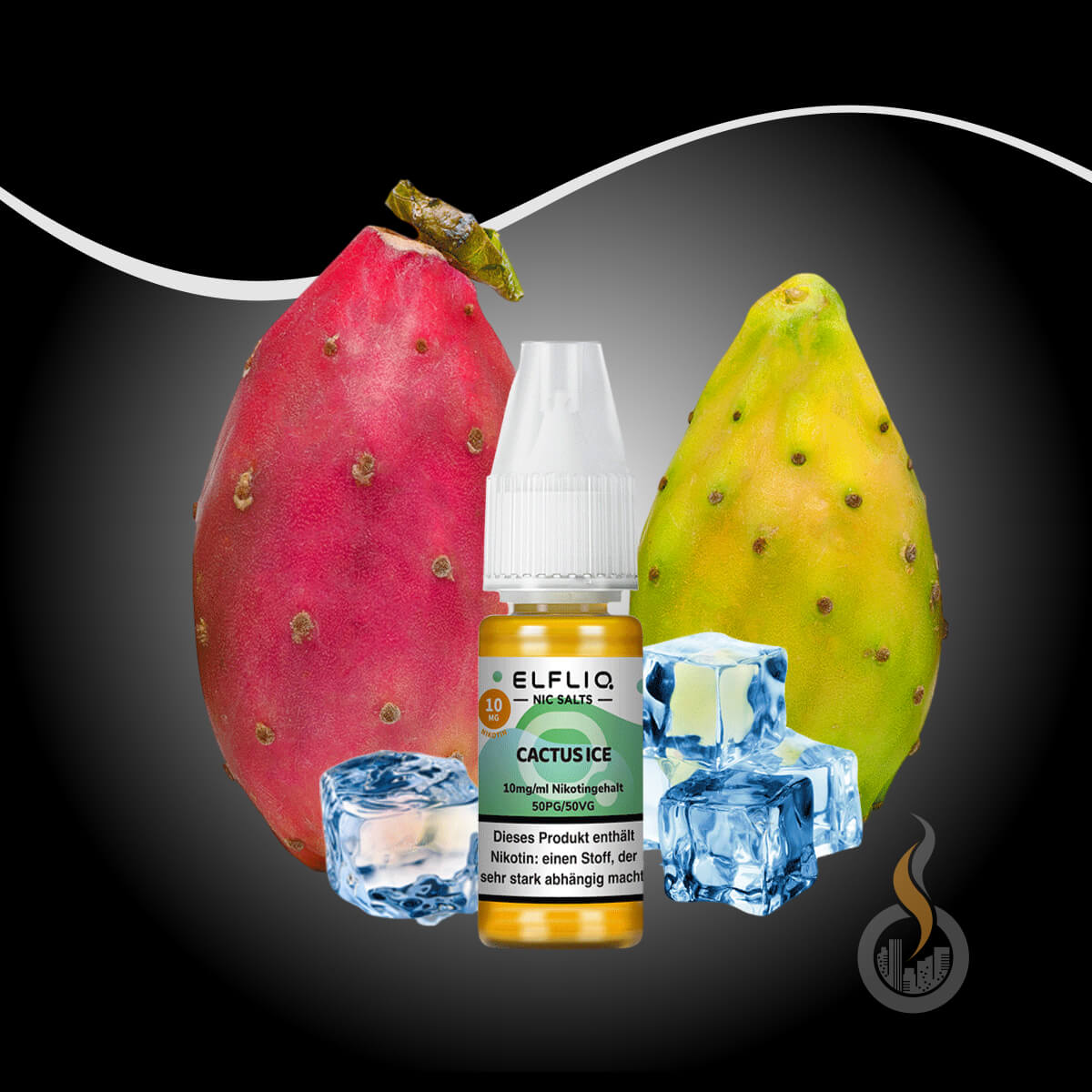 ELFLIQ by Elfbar Cactus Ice Nikotinsalz Liquid - 10 ml SW18730 Nikotinstärke wählen: 10 mg (NIKOTINSALZ) Bild 1