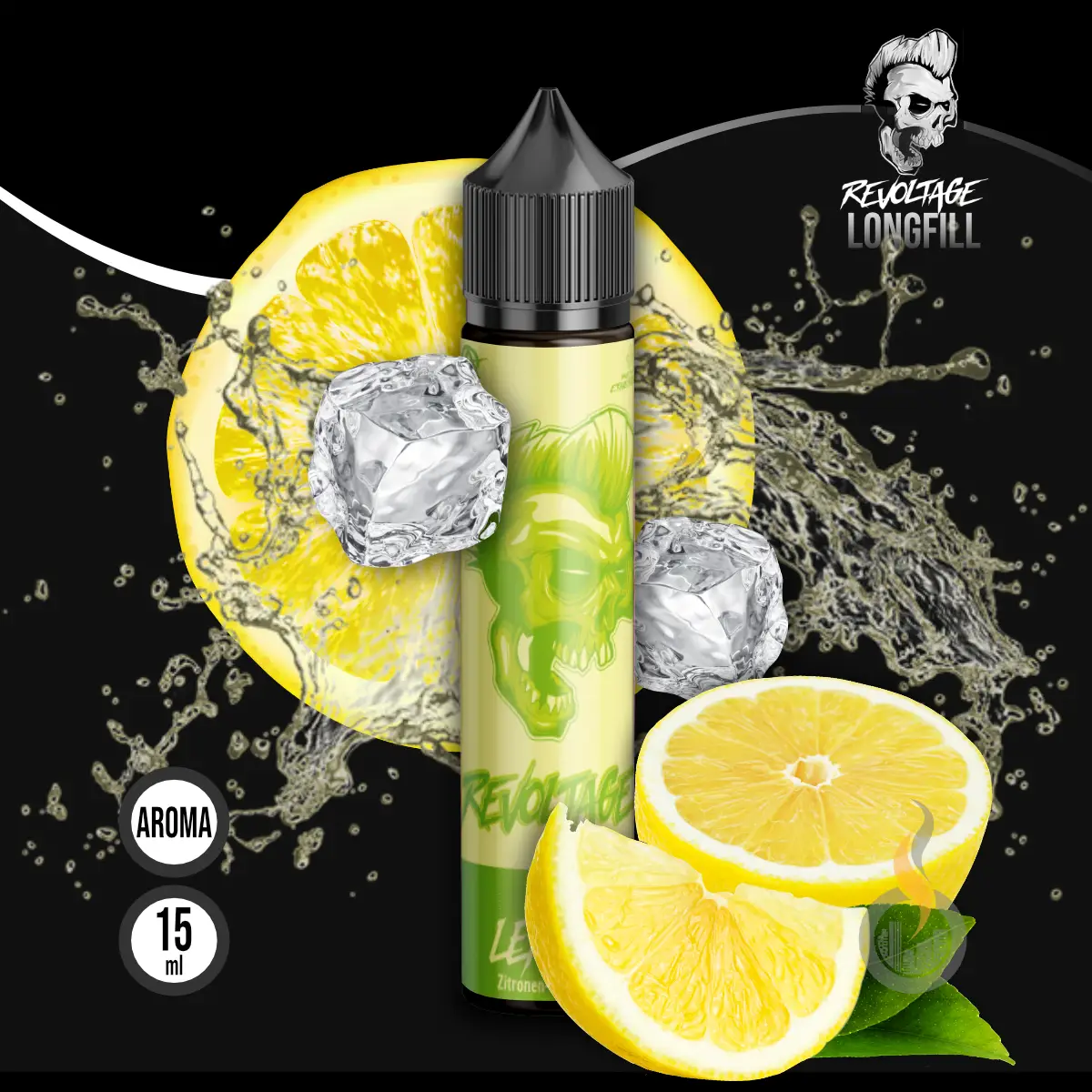 REVOLTAGE Longfill Aroma Neon Lemon - 15 ml SW18201 Bild 1