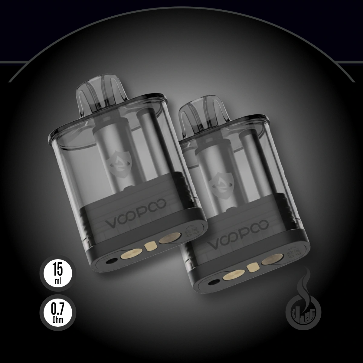 2x Voopoo VRIZZ Pod Tank - 15 ml SW18546.2 Widerstand 0.7 Ω (Ohm) Bild 1
