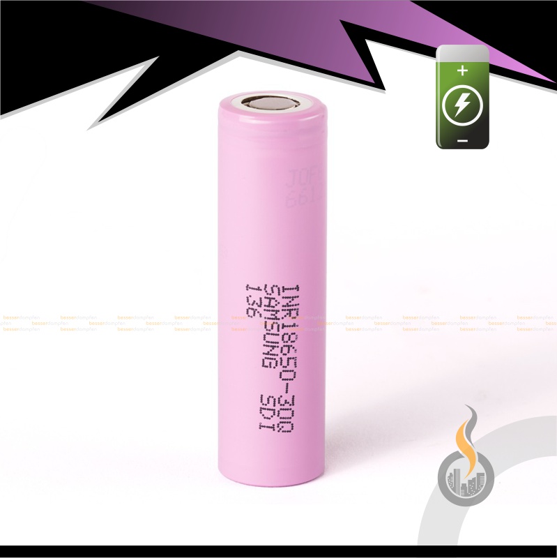 Samsung INR 18650 30Q 3000 mAh Flat Top ~ungeschützt~ SW14425 Bild 2
