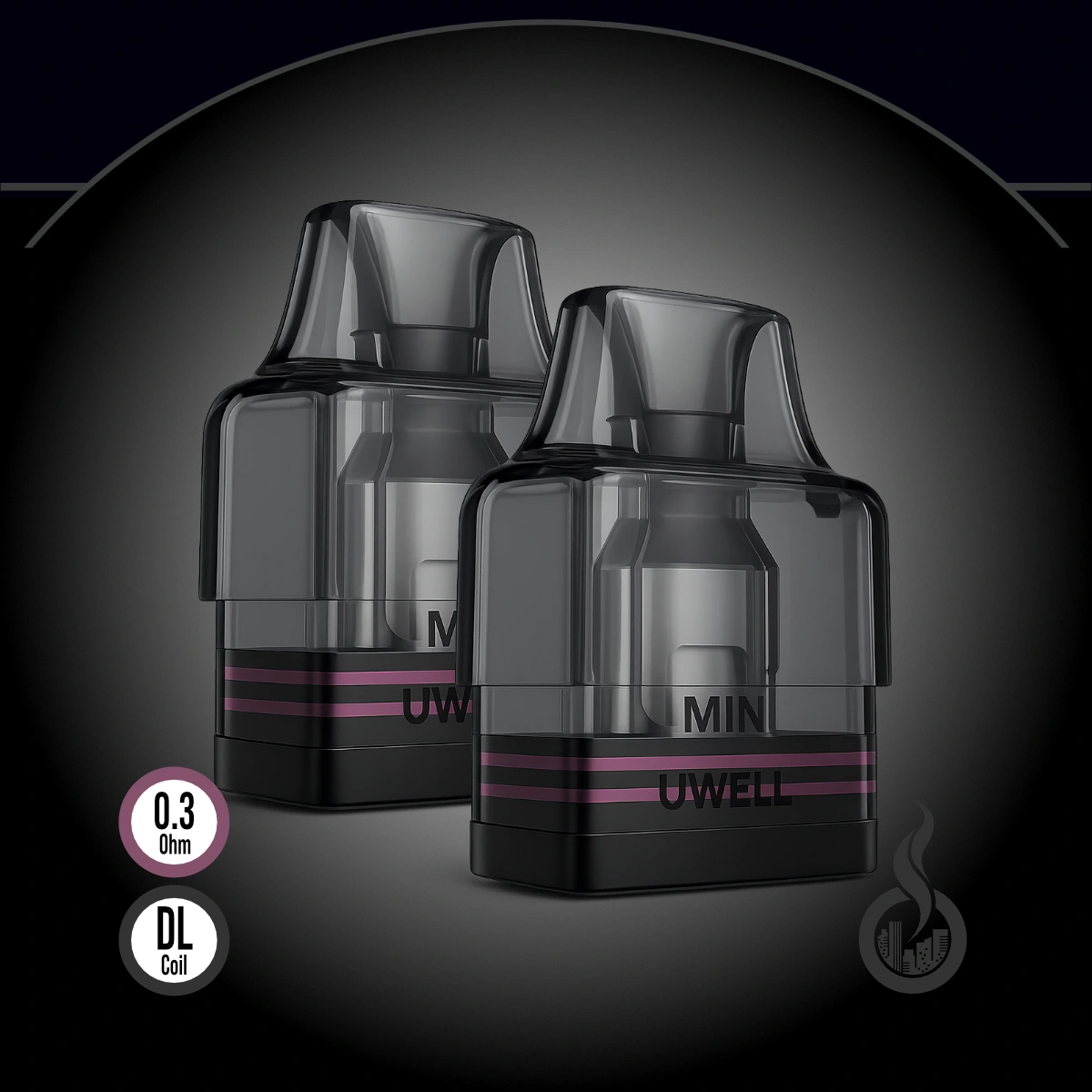 2x Uwell Typhos Pod - 6 ml SW18533 Widerstand 0.3 Ω (Ohm) Bild 1