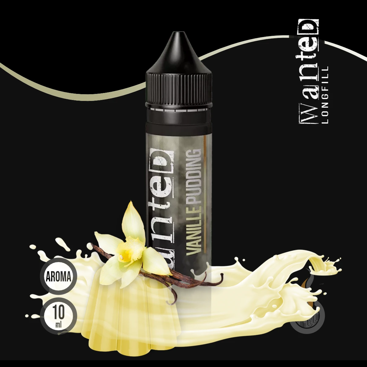 WANTED Overdosed Aroma Vanillepudding - 10 ml SW18173 Bild 1