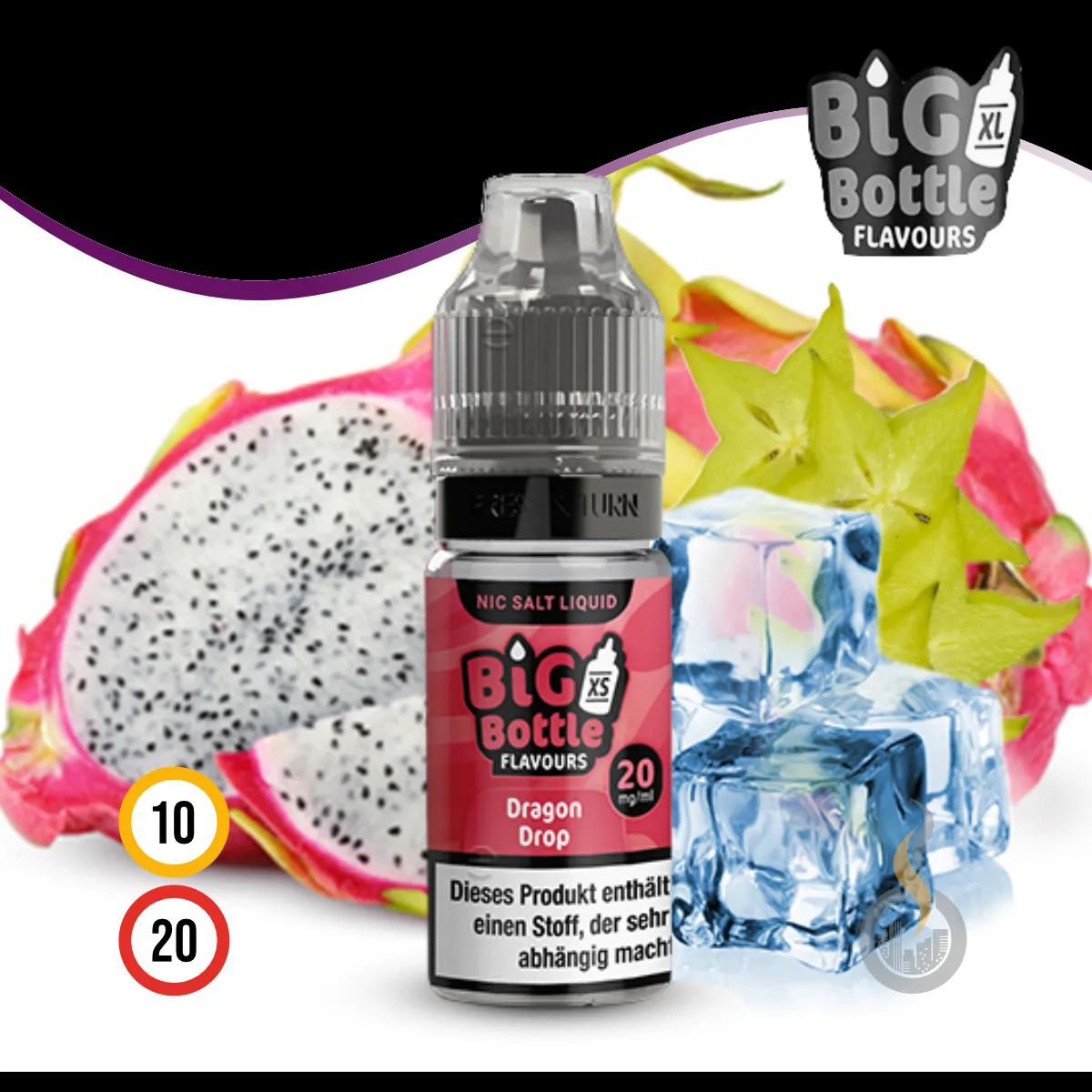 Big Bottle Dragon Drop Liquid (Nic Salt) SW17990 Bild 1