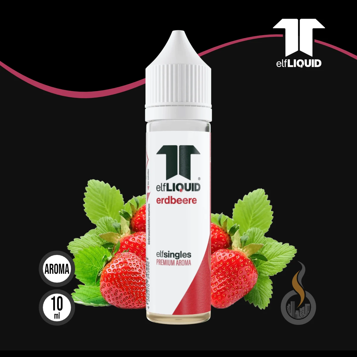 elf LIQUID Longfill Aroma Erdbeere - 10 ml SW18700 Bild 1