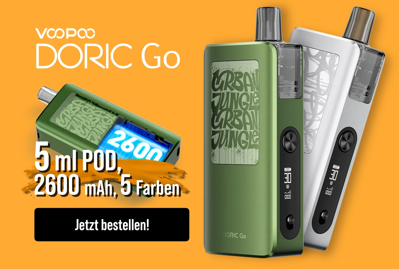 Voopoo Doric Go (VMATE Xtreme) E-Zigarette im Vape Shop kaufen