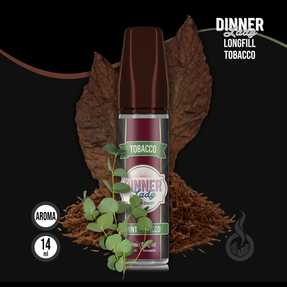 DINNER LADY TOBACCO Mint Tobacco Aroma - 14 ml SW16670 Bild 1