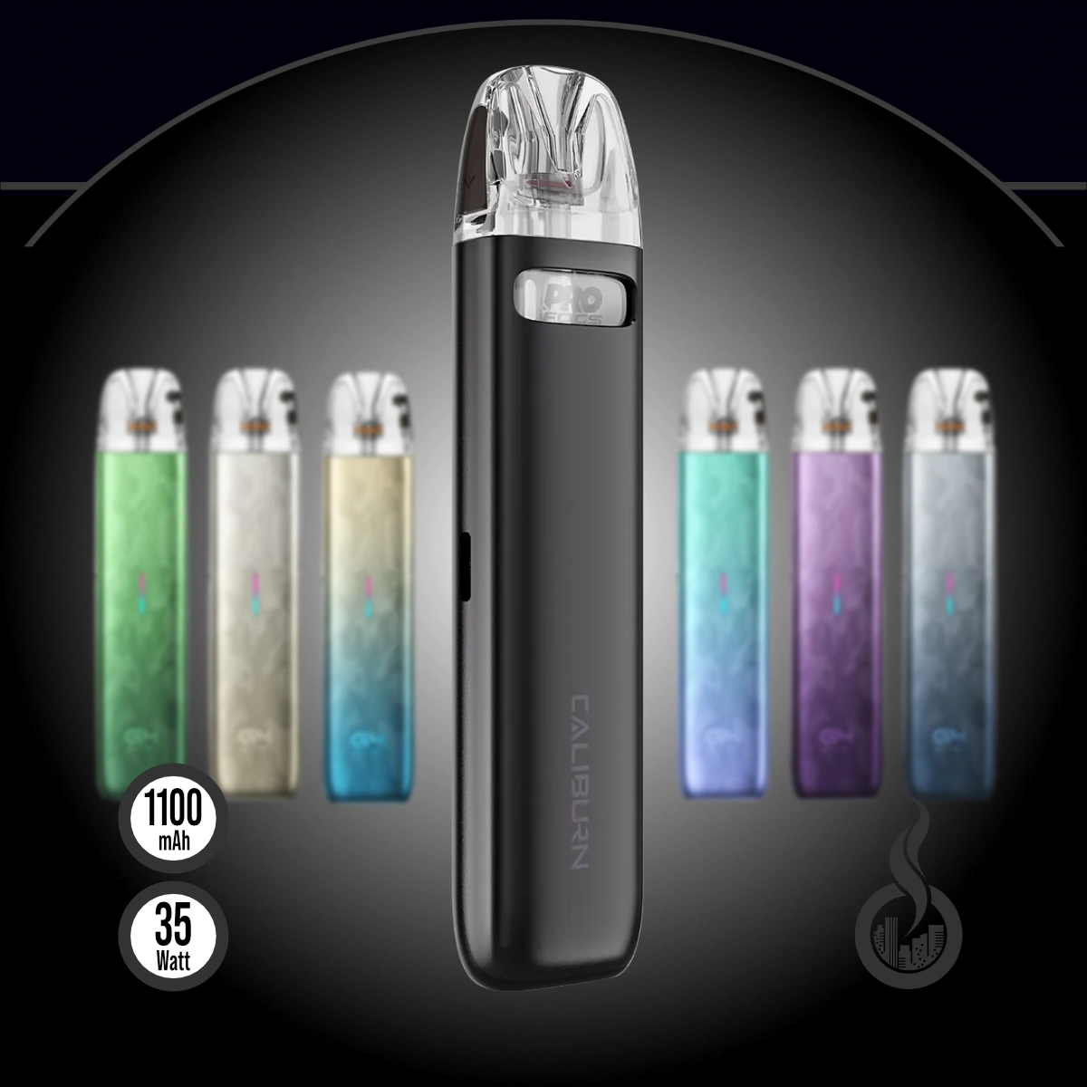 Uwell Caliburn G4 Mini Pod Starter Kit SW18547 Farbe Schwarz Bild 1