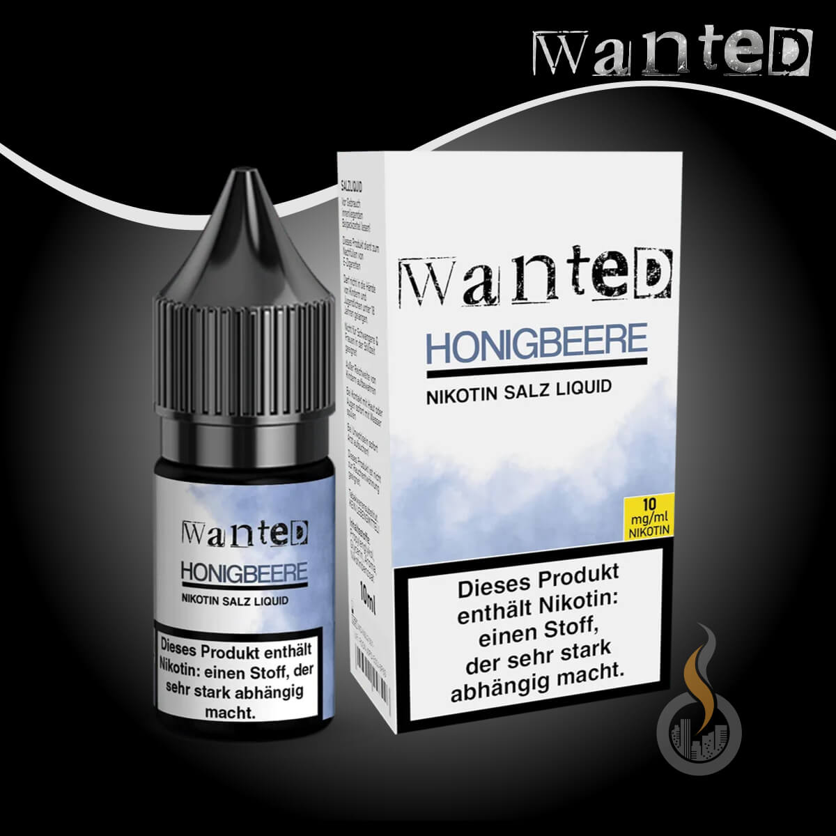 WANTED Overdosed Honigbeere Nikotinsalz-Liquid - 10 ml