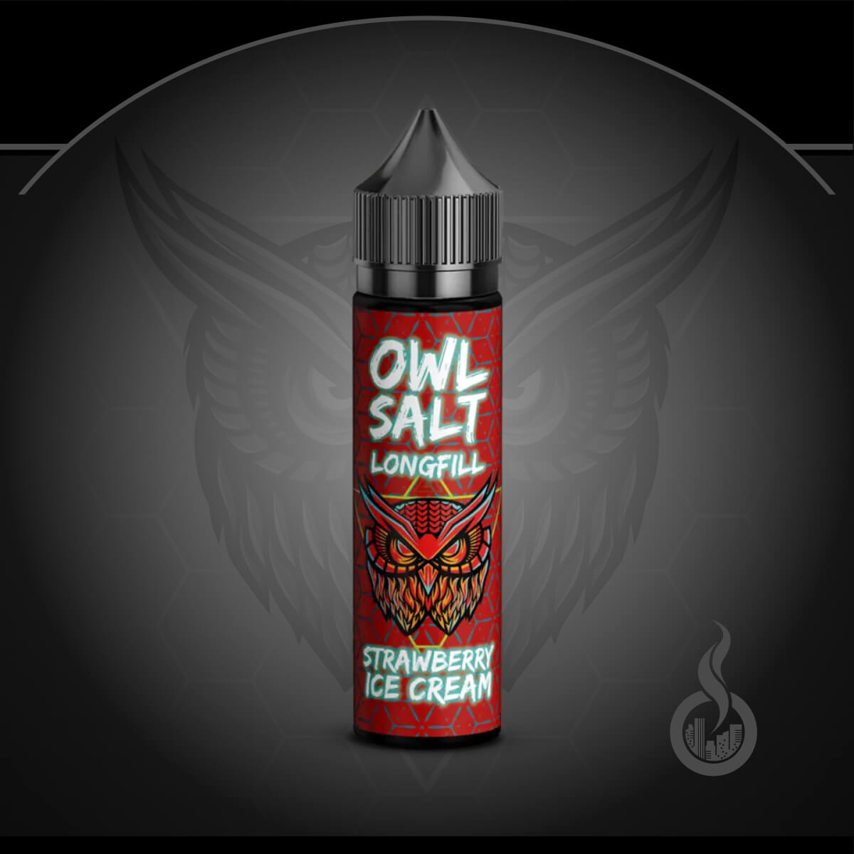 OWL SALT Strawberry Ice Cream Aroma - 10 ml SW18651 Bild 1