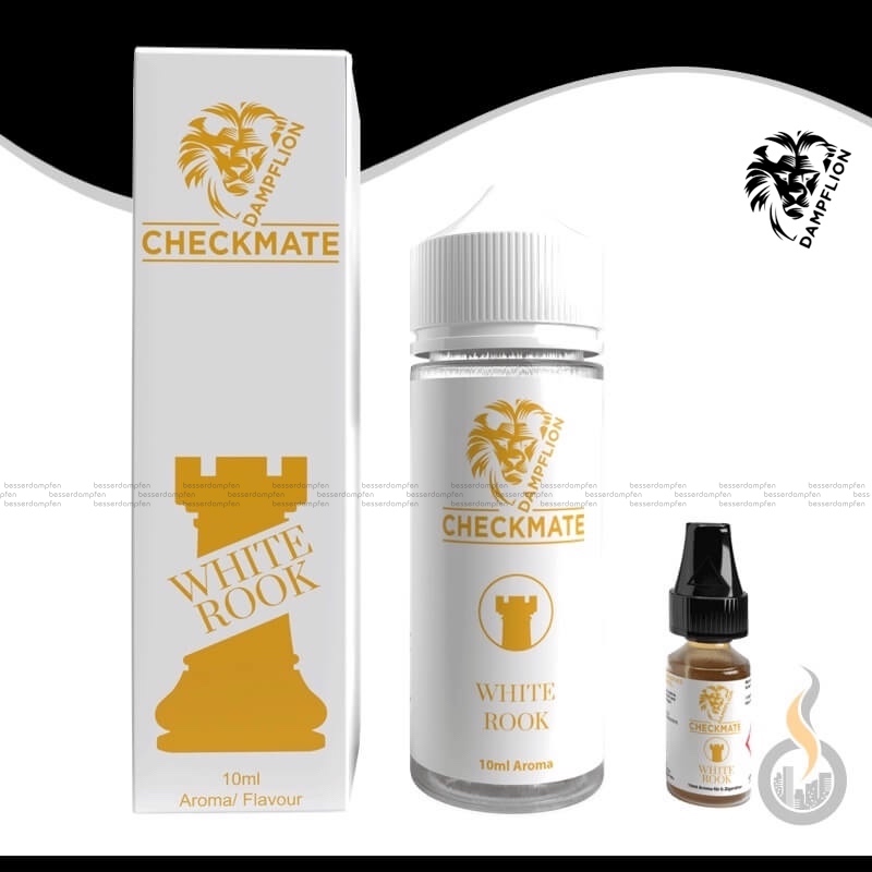 DAMPFLION CHECKMATE White Rook Aroma - 10 ml SW17137 Bild 1