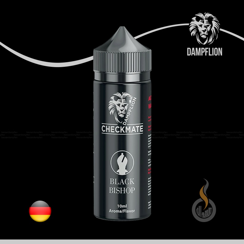 DAMPFLION CHECKMATE Black Bishop Aroma - 10 ml SW16456 Bild 1