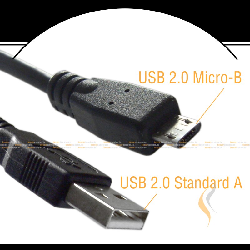 Joyetech USB 2.0 Standard-A Micro-B Ladekabel SW13267 Bild 2