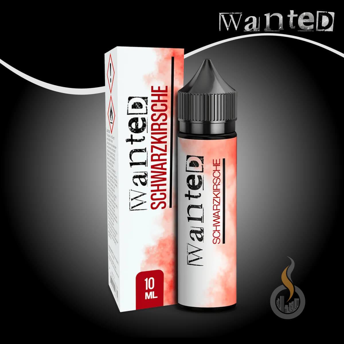 WANTED Overdosed Aroma Schwarzkirsche - 10 ml