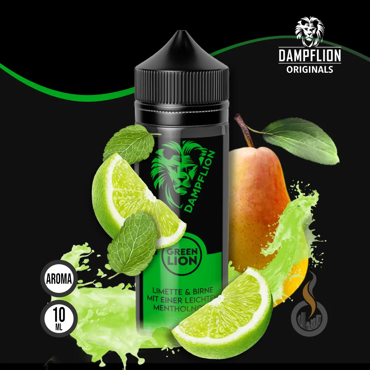 DAMPFLION Green Lion Aroma - 10 ml SW17950 Bild 1