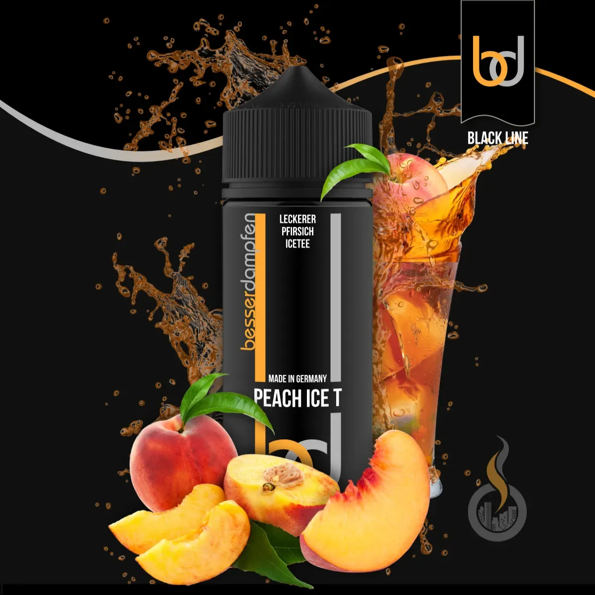 bd PEACH ICE T Aroma - 10 ml SW16833 Bild 1