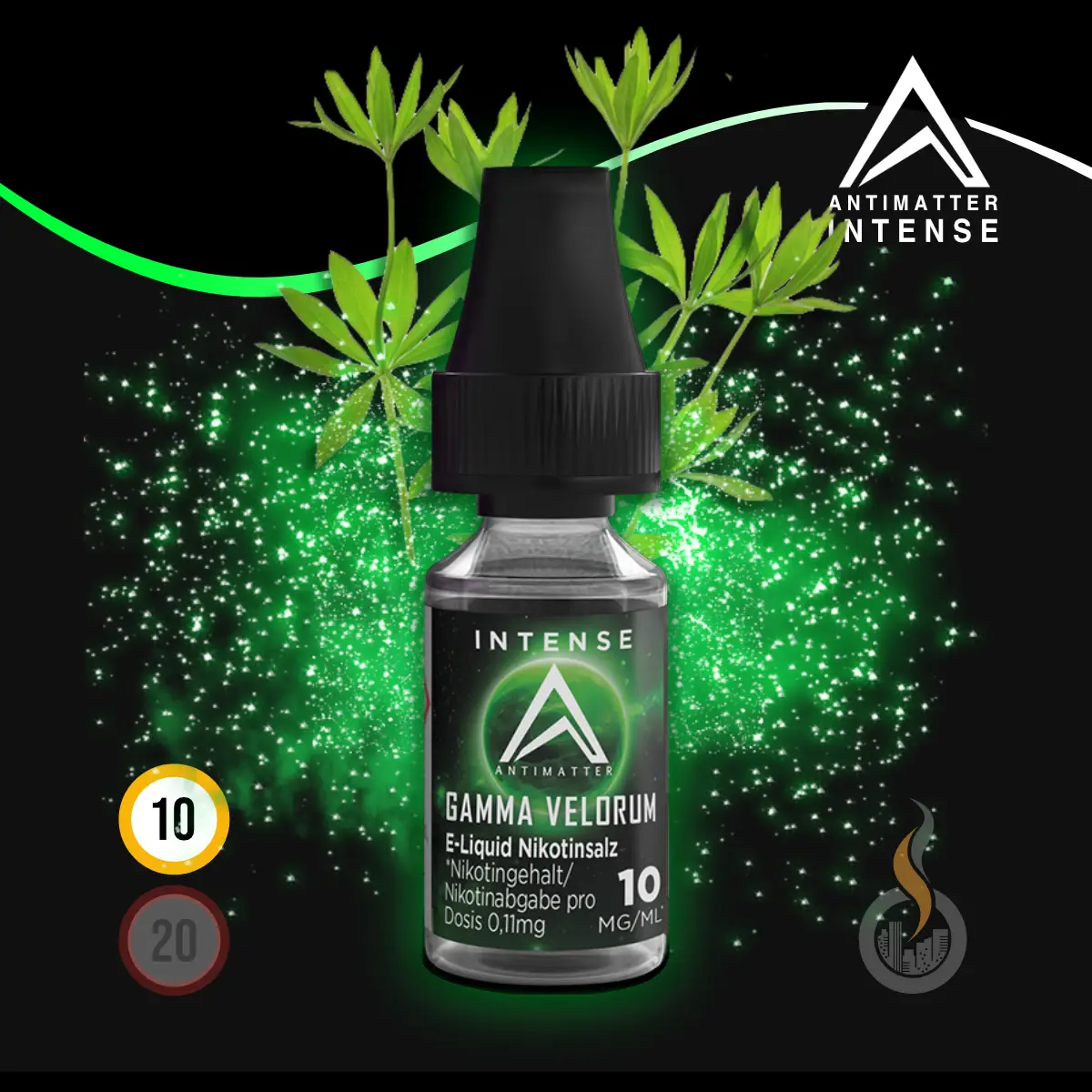 ANTIMATTER INTENSE Gamma Velorum Nikotinsalz Liquid 10 ml SW18376 Nikotinstärke wählen: 10 mg (NIKOTINSALZ) Bild 1