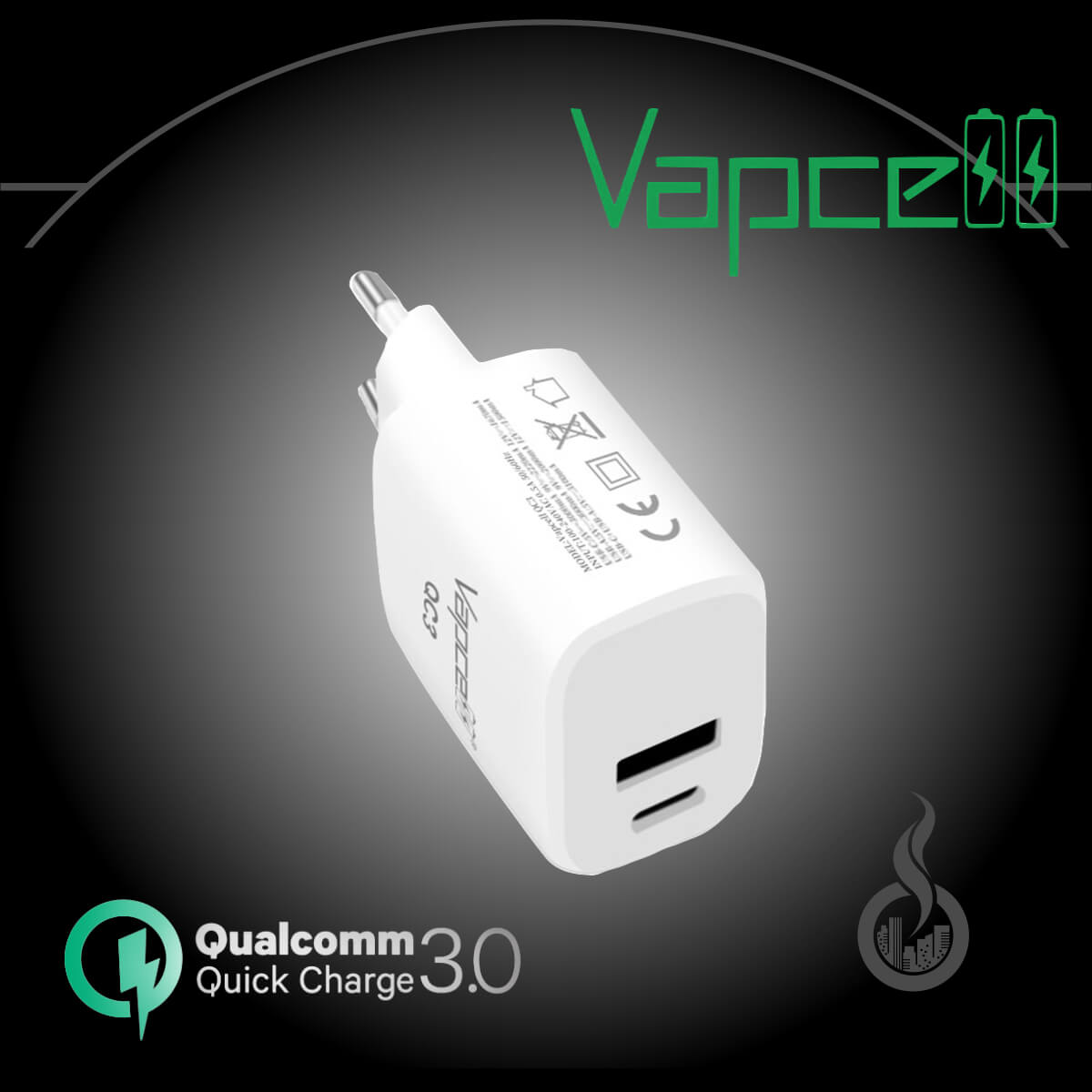 Vapcell USB 5V 2A Superfast Dual Netzteil