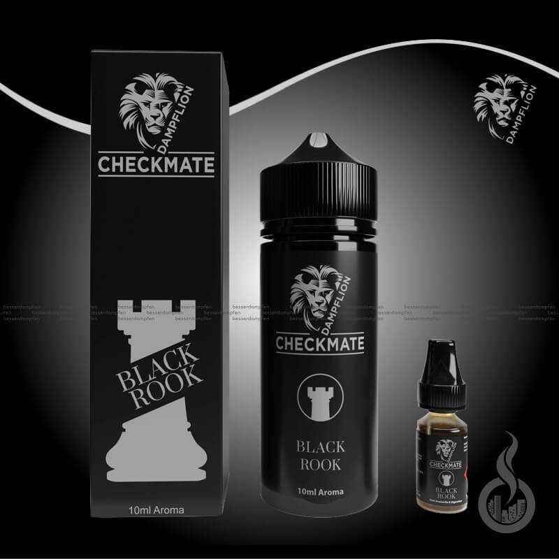 DAMPFLION CHECKMATE Black Rook Aroma - 10 ml SW17138 Bild 1