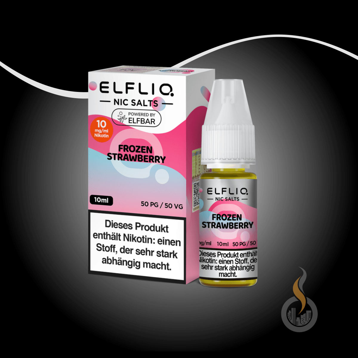 ELFLIQ by Elfbar Frozen Strawberry Nikotinsalz Liquid - 10 ml