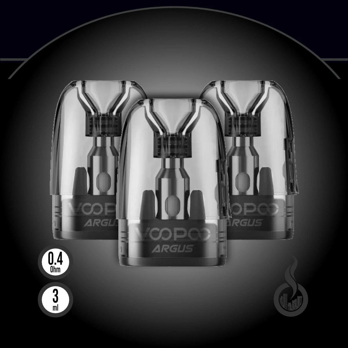 3x Voopoo Argus Pod-Coils - 3 ml SW18280.1 Widerstand 0.4 Ω (Ohm) Bild 1