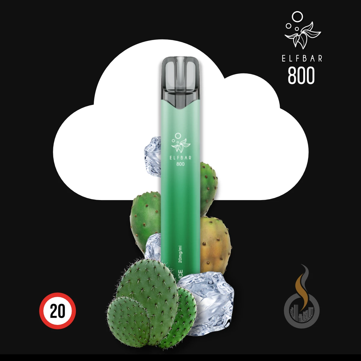 ELF BAR 800 Cactus Ice SW18455 Bild 1