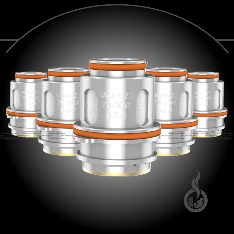 5x Geekvape Mesh Z Series Coil SW16617.1 Widerstand Z2 0.2 Ω (Ohm) Bild 1