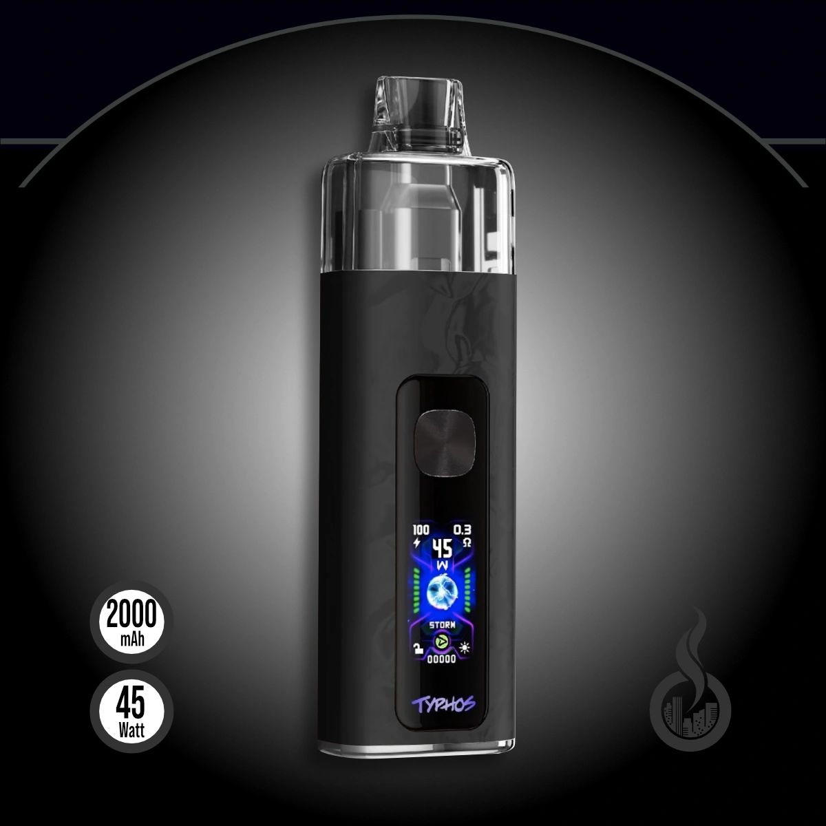 UWELL Typhos Kit Pod System - 2000 mAh SW18532 Farbe Schwarz Bild 1